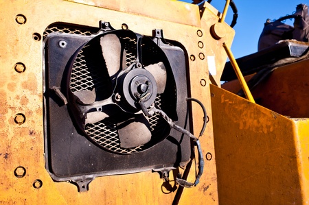 fan on machine construction