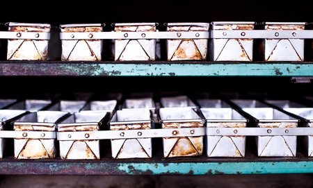 bakery in factoryの写真素材