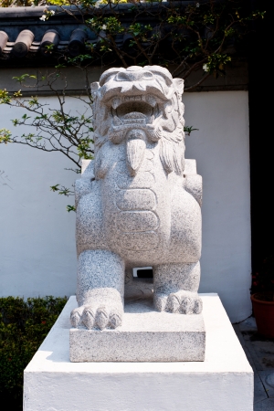 lion statueの写真素材