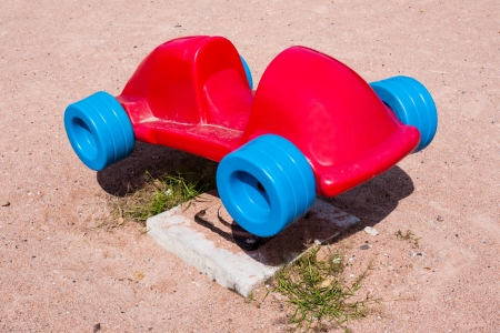 playgrounds in gardenの写真素材