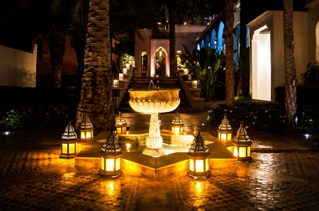 fountain multi-tiered in the parkのeditorial素材