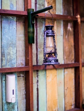 lamp in houseの写真素材