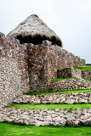 stone houseの写真素材