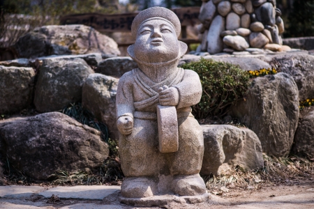 korea statueの写真素材