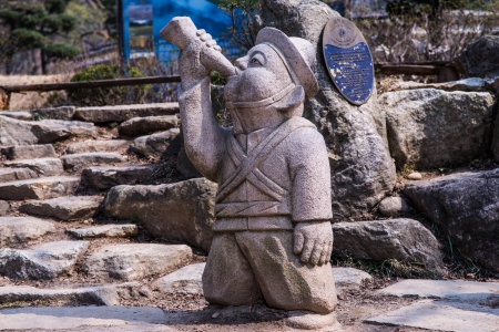korea statueの写真素材