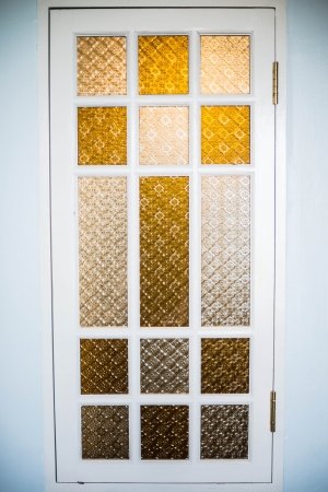 wood windowの写真素材