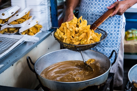 fried thai foodの写真素材