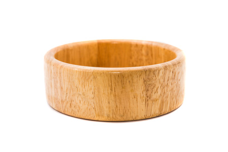 Wooden bowlの写真素材