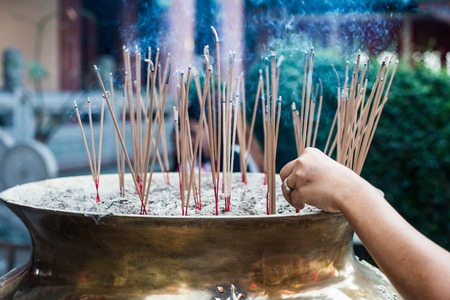 Incense burnerの写真素材