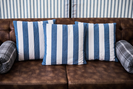 Sofa in roomの写真素材
