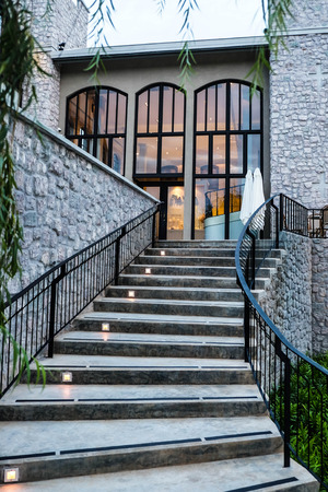 Stair in houseのeditorial素材