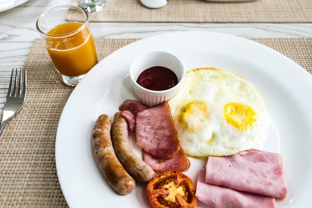 breakfastの写真素材