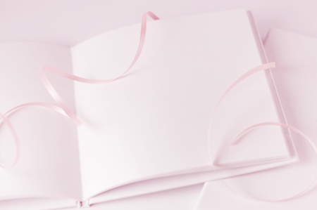 Book and ribbon