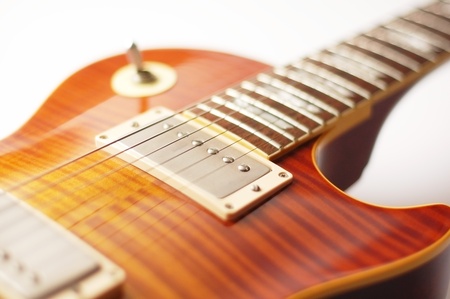 electric guitar close-upの写真素材