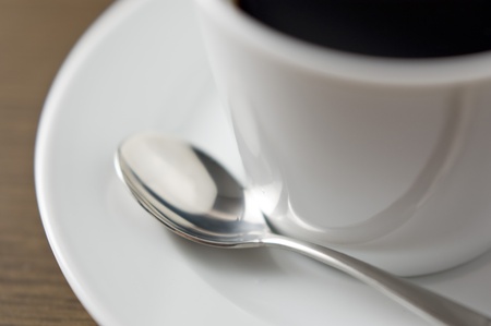 coffee on tableの写真素材