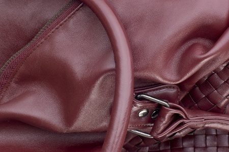 close up of leather