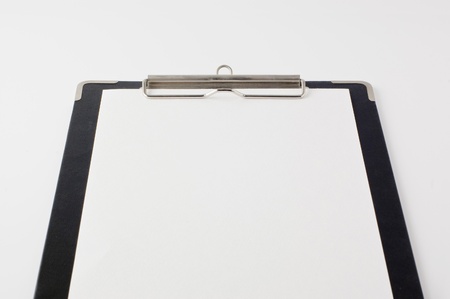 clipboard on white backgroundの写真素材