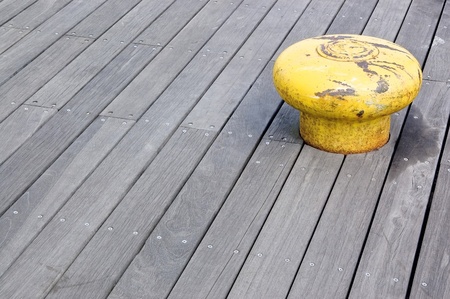 wooden deck