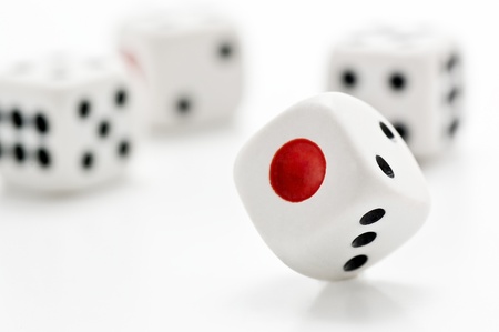Multiple diceの写真素材