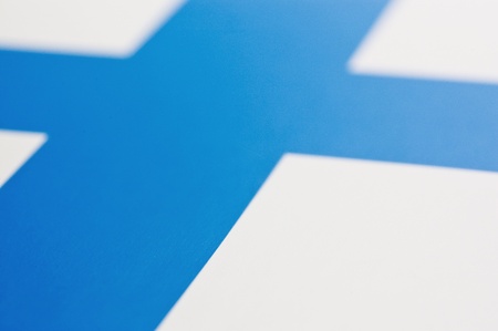 Flag of Finlandの写真素材