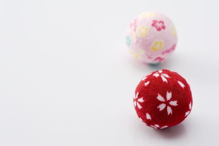Temari, Japanese New Year decoration の写真素材