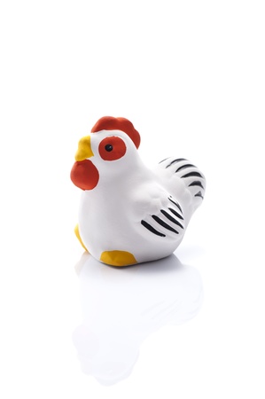 bird, japanese new year image on white background の写真素材