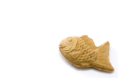 Taiyaki of japanese traditional baked sweets isolated on white の写真素材