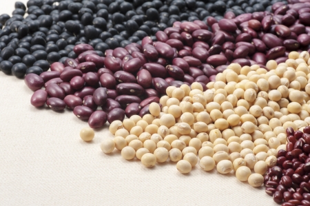 kinds of beans, red beans, soybeans, red kidney beans, black beans