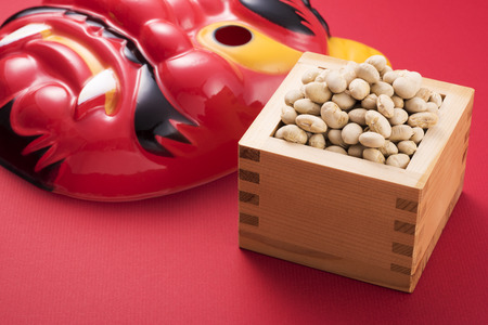 setsubun, japanese traditional eventの写真素材