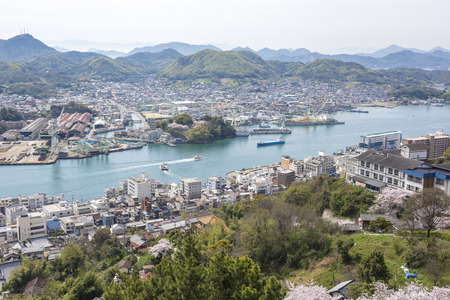 Onomichi waterの写真素材