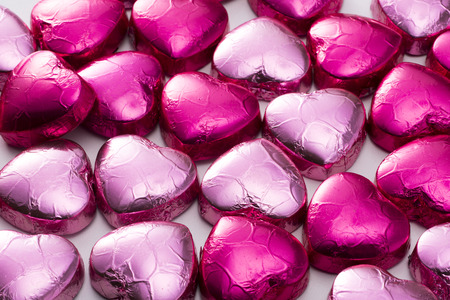 Heart-shaped chocolate