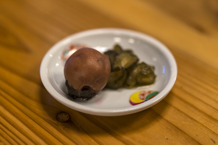 Dried plumの写真素材