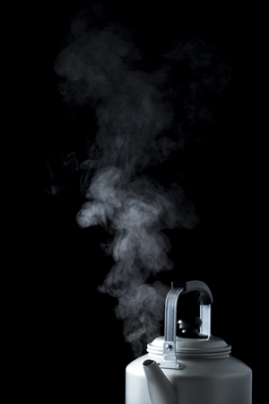 Steam, material of photo synthesis.の写真素材