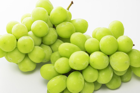 Shine Muscat, Seedless grape varietiesの写真素材