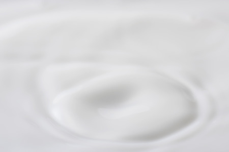 close-up of milk rippleの写真素材