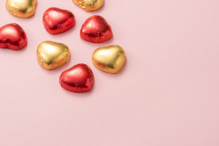 hert shaped chocolate