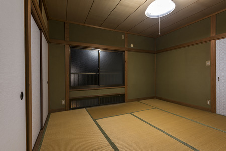 Old Japanese roomの写真素材