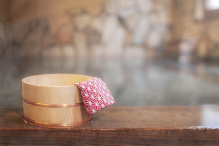 Hot spring in Beppu Japanの写真素材