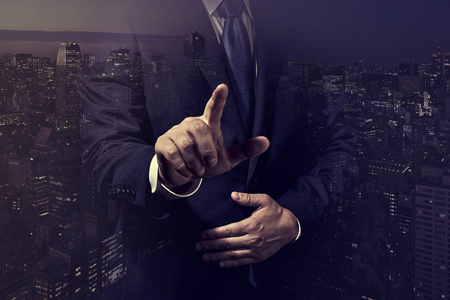 Businessman hands, part shooting.の写真素材