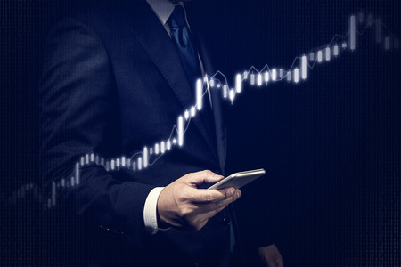 Business concept, Stock trading.の写真素材