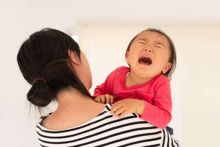 Crying childの写真素材