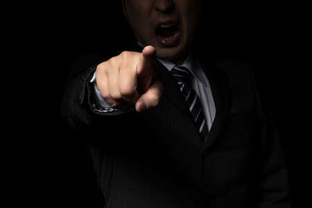 Boss who reproaches subordinates
