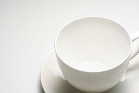 Empty coffee cup