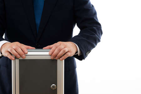 Voting image white backgroundãの写真素材