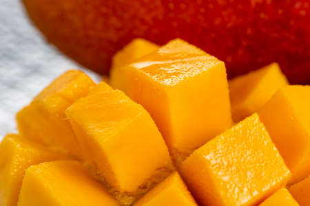 Well ripe fresh mango fruit.