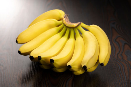 Many bananas in one bunchの写真素材