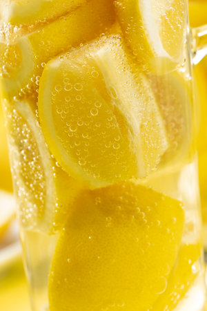 <p>Lemon sour with plenty of lemon</p>の写真素材