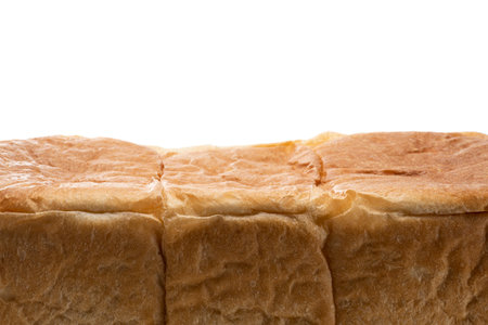 Bread texture closeup. Background image.の写真素材