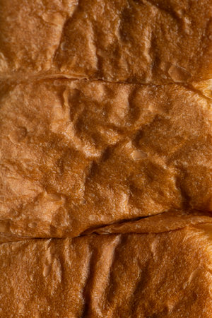 Bread texture closeup. Background image.の写真素材