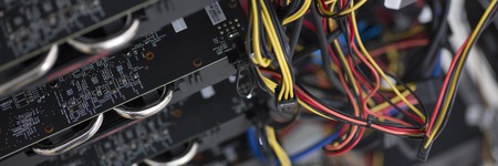 A powerful supercomputer for mining on video cards